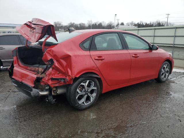 3KPF24AD7ME332415 - 2021 KIA FORTE FE RED photo 3