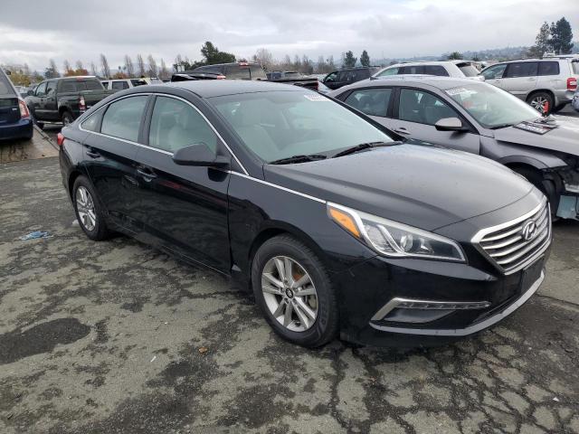 5NPE24AF0FH191635 - 2015 HYUNDAI SONATA SE BLACK photo 4