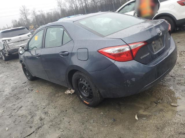 5YFBURHE7FP284680 - 2015 TOYOTA COROLLA L GRAY photo 2