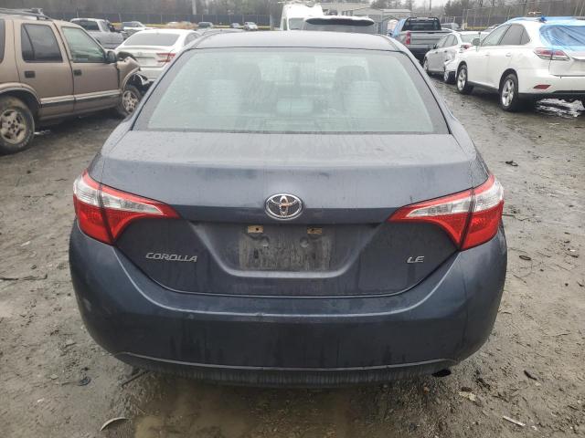 5YFBURHE7FP284680 - 2015 TOYOTA COROLLA L GRAY photo 6