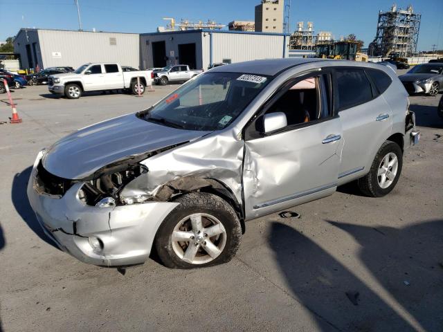 JN8AS5MT9DW514971 - 2013 NISSAN ROGUE S SILVER photo 1