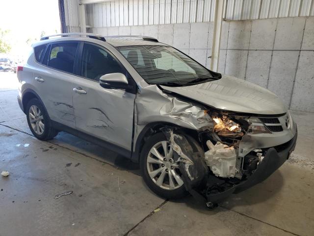 JTMDFREV4D5020298 - 2013 TOYOTA RAV4 LIMITED Argent photo 4