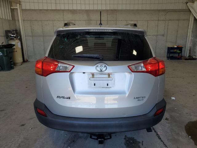 JTMDFREV4D5020298 - 2013 TOYOTA RAV4 LIMITED Argent photo 6