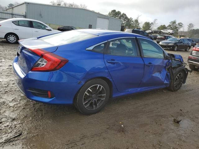 19XFC2F51JE006754 - 2018 HONDA CIVIC LX BLUE photo 3