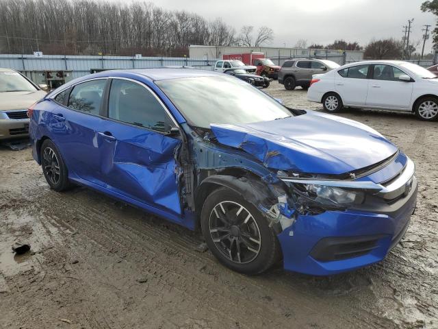 19XFC2F51JE006754 - 2018 HONDA CIVIC LX BLUE photo 4