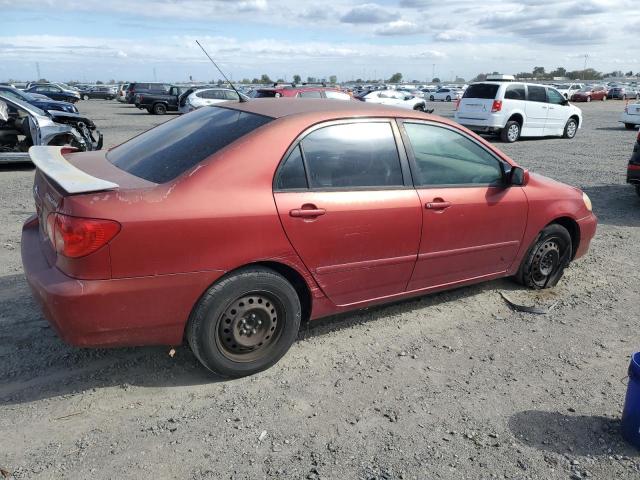 1NXBR32E16Z652941 - 2006 TOYOTA COROLLA CE RED photo 3