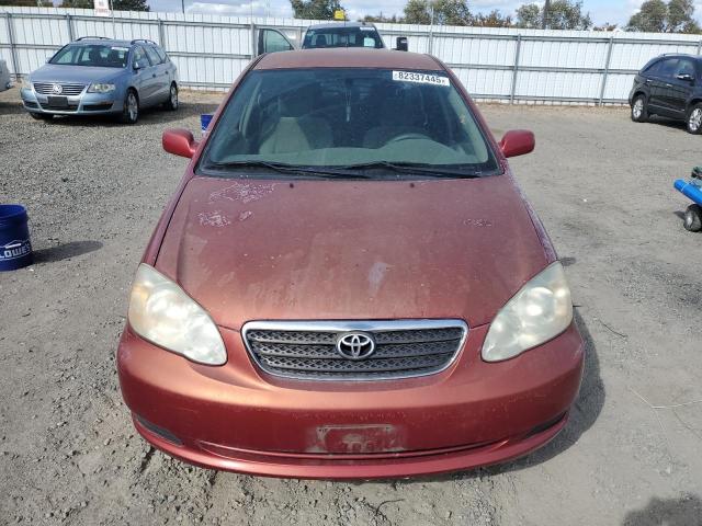 1NXBR32E16Z652941 - 2006 TOYOTA COROLLA CE RED photo 5