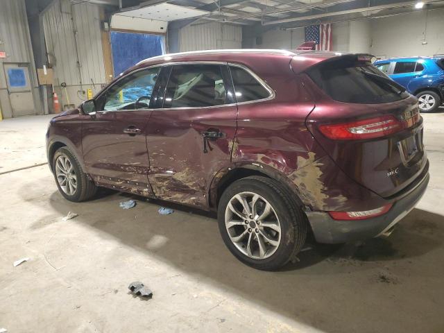 5LMCJ2D90HUL35299 - 2017 LINCOLN MKC SELECT Բորդո լուսանկար 2