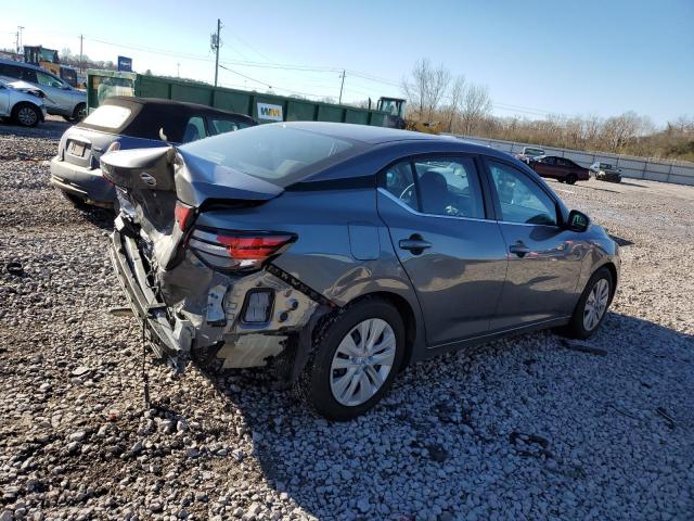 3N1AB8BV6PY307343 - 2023 NISSAN SENTRA S GRAY photo 3