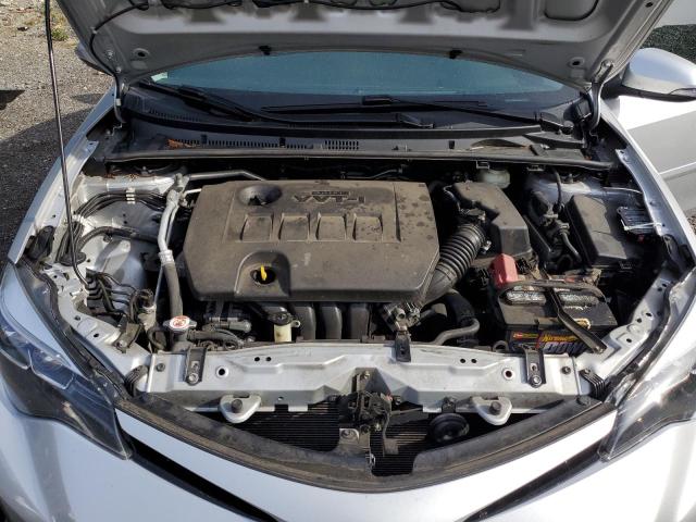 2T1BURHE1HC859827 - 2017 TOYOTA COROLLA L SILVER photo 11