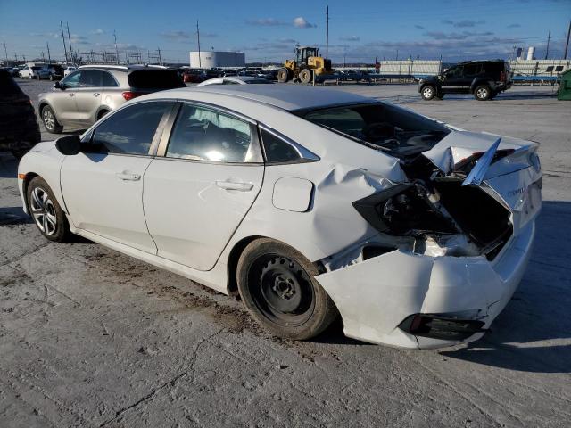 2HGFC2F57JH504978 - 2018 HONDA CIVIC LX WHITE photo 2