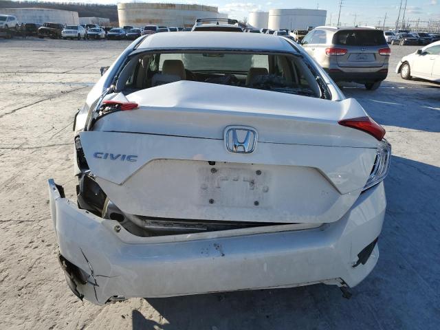 2HGFC2F57JH504978 - 2018 HONDA CIVIC LX WHITE photo 6