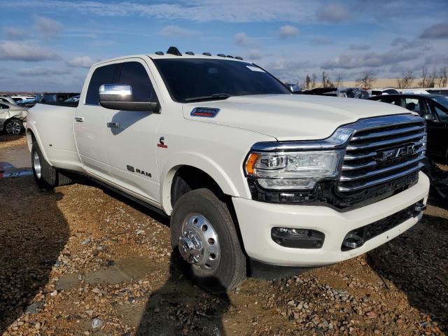 3C63RRKL7LG314685 - 2020 RAM 3500 LONGHORN WHITE photo 4