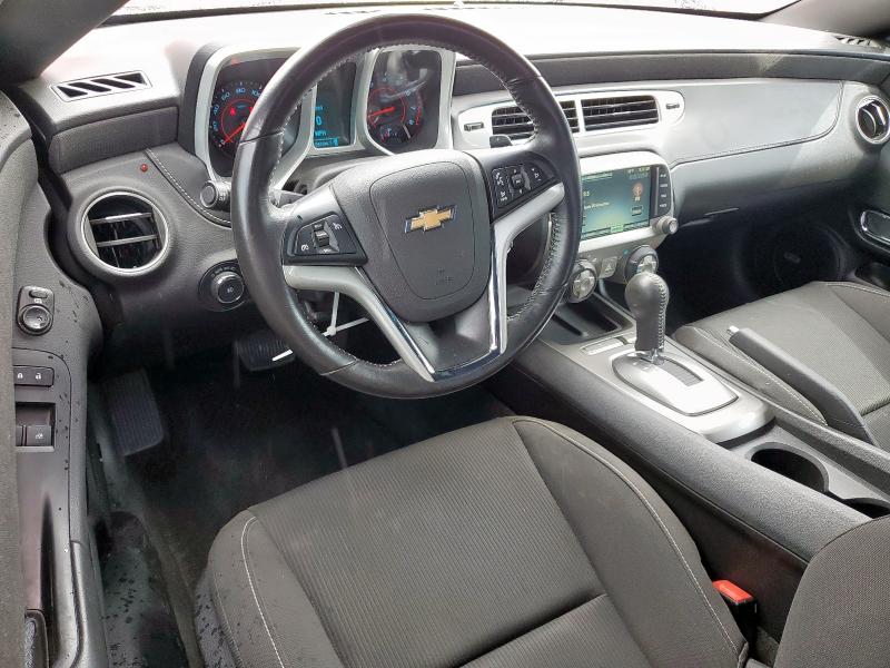 2G1FD1E34F9104263 - 2015 CHEVROLET CAMARO LT მუქწითელი ფოტო 8