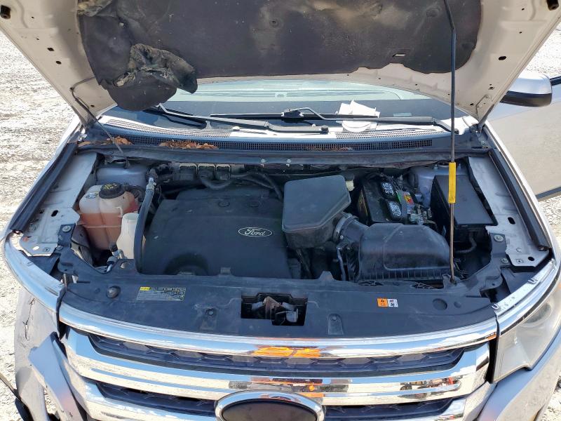 2FMDK3JC0DBB54858 - 2013 FORD EDGE SEL Արծաթագույն լուսանկար 11