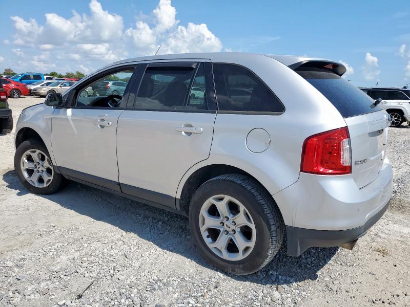 2FMDK3JC0DBB54858 - 2013 FORD EDGE SEL Արծաթագույն լուսանկար 2