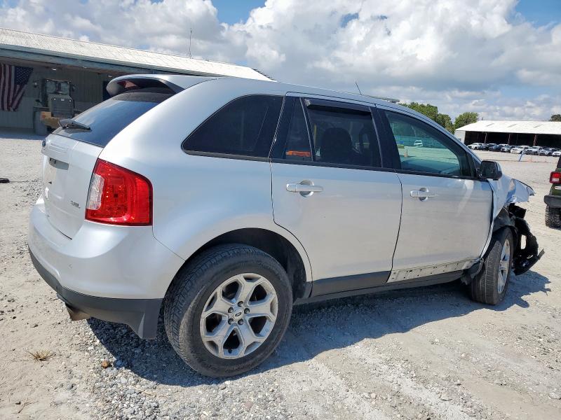 2FMDK3JC0DBB54858 - 2013 FORD EDGE SEL Արծաթագույն լուսանկար 3