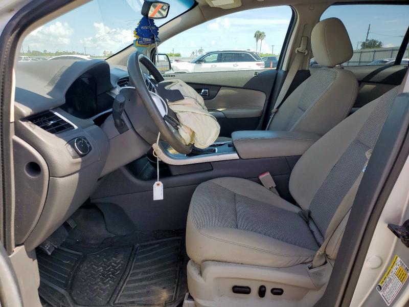 2FMDK3JC0DBB54858 - 2013 FORD EDGE SEL Արծաթագույն լուսանկար 7