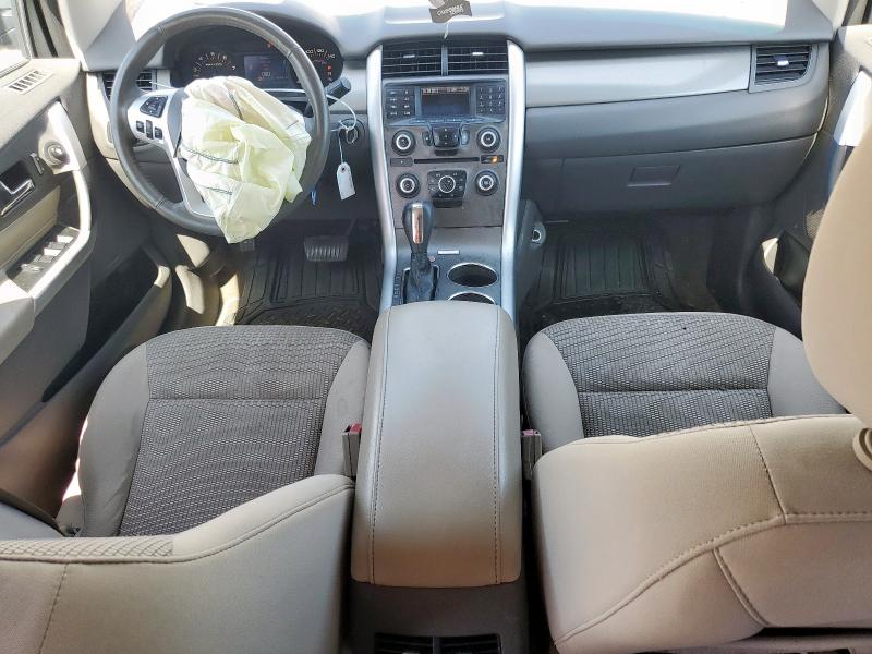 2FMDK3JC0DBB54858 - 2013 FORD EDGE SEL Արծաթագույն լուսանկար 8