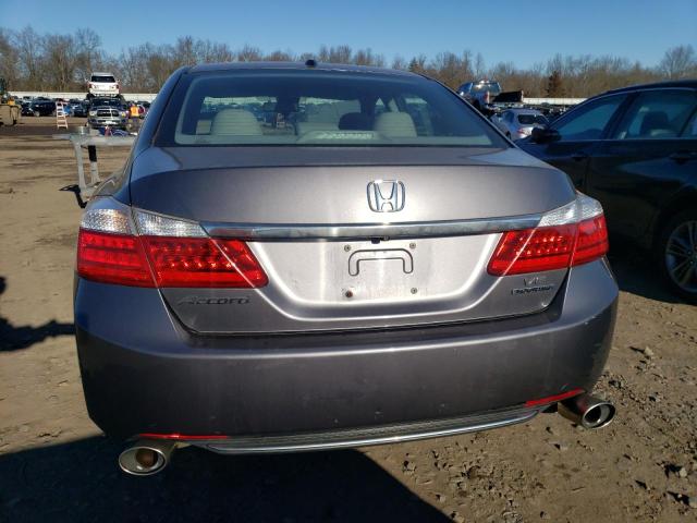 1HGCR3F90EA024487 - 2014 HONDA ACCORD TOURING GRAY photo 6