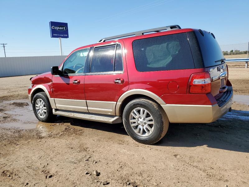 1FMJU1H52EEF06790 - 2014 FORD EXPEDITION XLT 栗色 照片 2