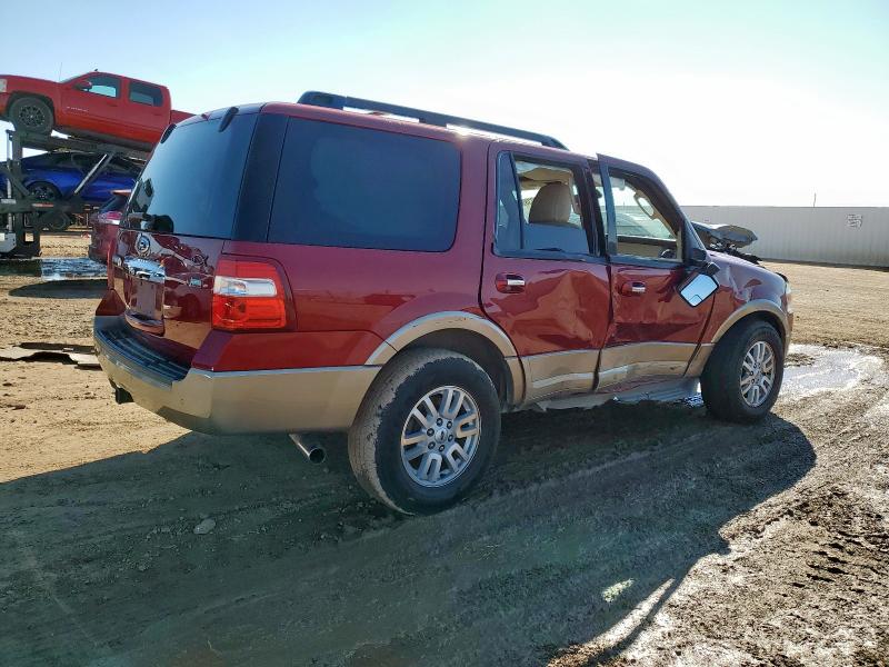 1FMJU1H52EEF06790 - 2014 FORD EXPEDITION XLT 栗色 照片 3