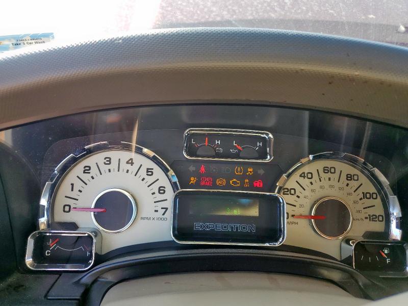 1FMJU1H52EEF06790 - 2014 FORD EXPEDITION XLT 栗色 照片 9
