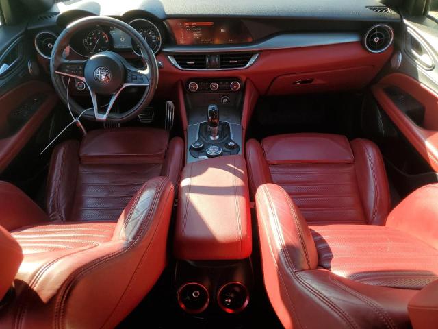 ZASFAKNN2J7C02250 - 2018 ALFA ROMEO STELVIO TI SPORT WHITE photo 8