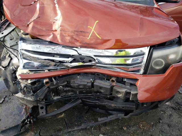 2FMDK49CX8BA43430 - 2008 FORD EDGE LIMITED ORANGE photo 12