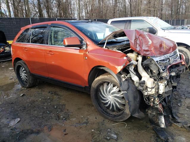 2FMDK49CX8BA43430 - 2008 FORD EDGE LIMITED ORANGE photo 4