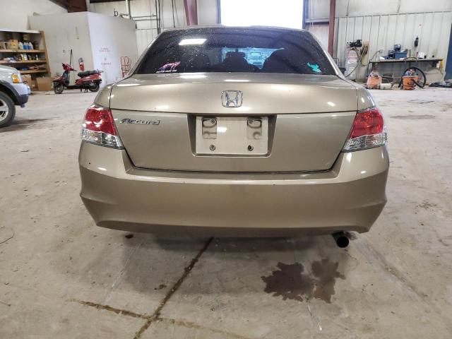 JHMCP263X9C012690 - 2009 HONDA ACCORD LX GOLD photo 6