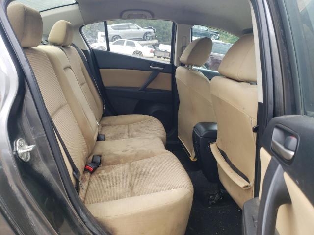 JM1BL1V89C1565883 - 2012 MAZDA 3 I ნაცრისფერი ფოტო 10