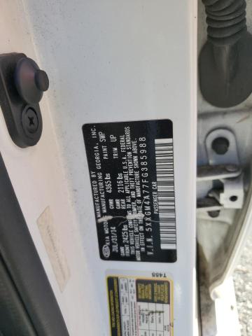 5XXGM4A77FG385988 - 2015 KIA OPTIMA LX Ağ foto 12