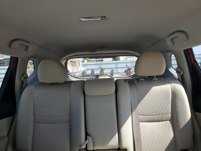 JN8AT2MT0HW133463 - 2017 NISSAN ROGUE S RED photo 10