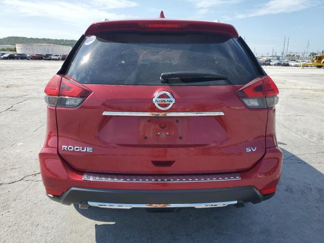 JN8AT2MT0HW133463 - 2017 NISSAN ROGUE S RED photo 6