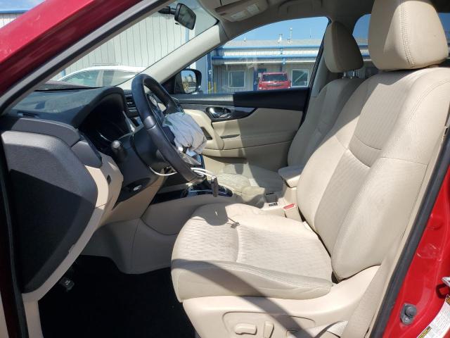 JN8AT2MT0HW133463 - 2017 NISSAN ROGUE S RED photo 7