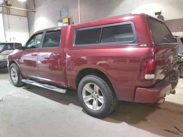 1C6RR7MT9ES205166 - 2014 RAM 1500 SPORT BURGUNDY photo 2