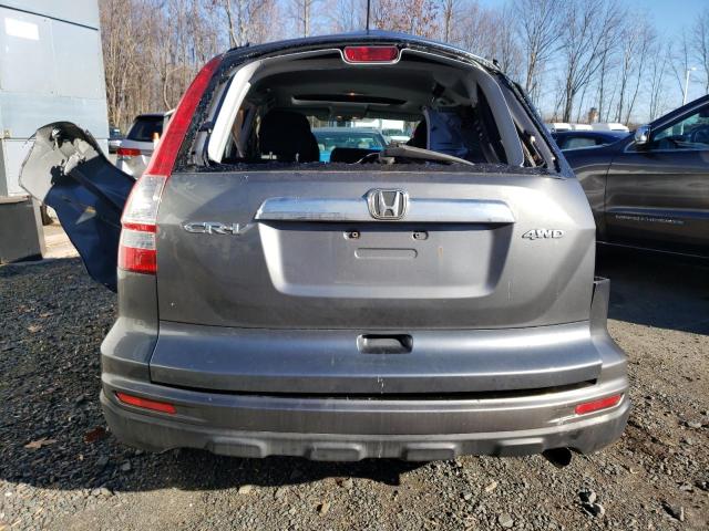 JHLRE4H50BC014985 - 2011 HONDA CR-V EX GRAY photo 6