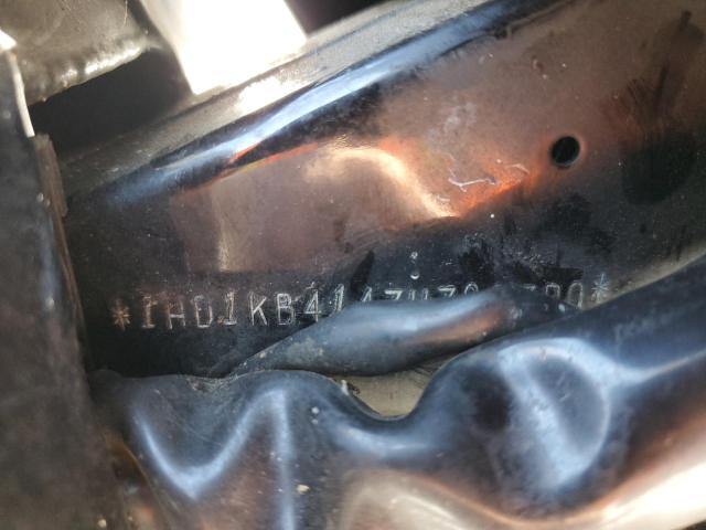 1HD1KB4147Y722790 - 2007 HARLEY-DAVIDSON FLHX BLACK photo 9