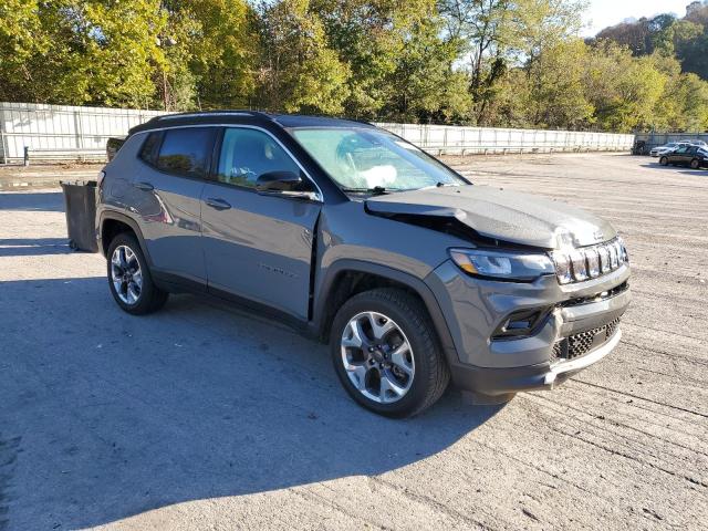 3C4NJDCB3NT105262 - 2022 JEEP COMPASS LIMITED 灰色 照片 4