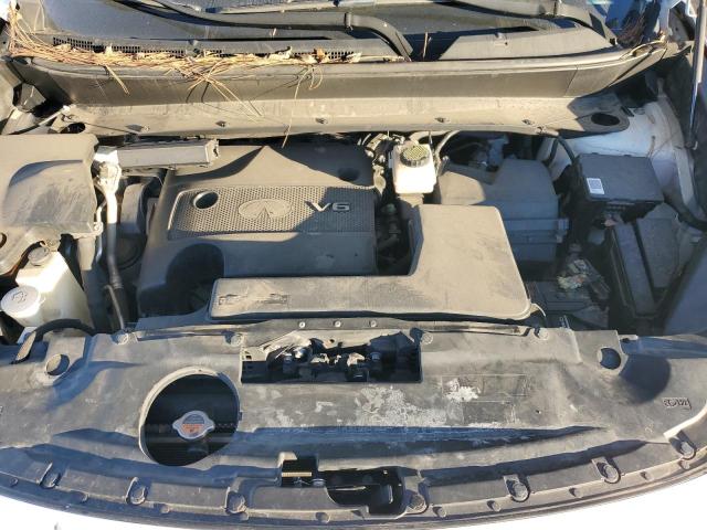 5N1AL0MM7EC529455 - 2014 INFINITI QX60 WHITE photo 12