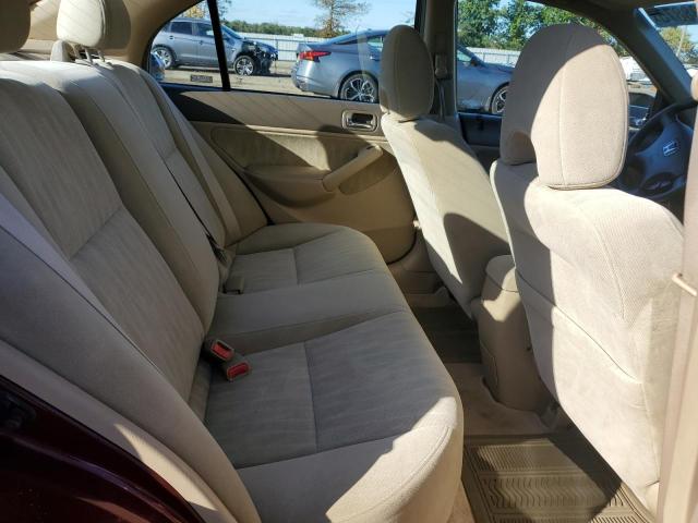 2HGES26744H589203 - 2004 HONDA CIVIC EX MAROON photo 10
