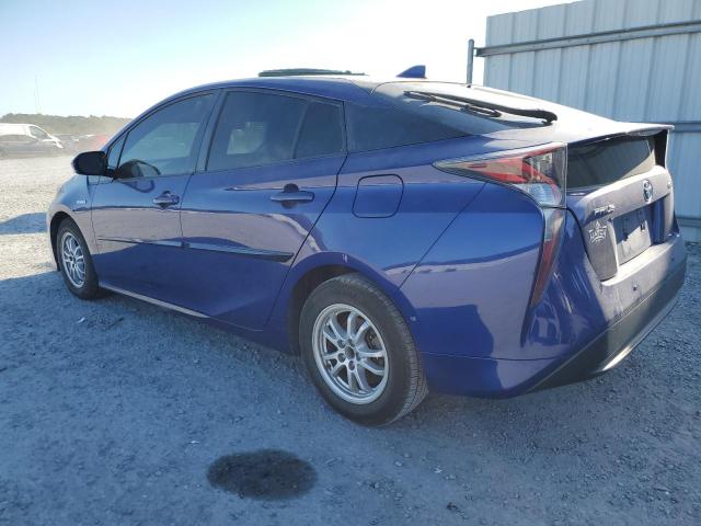 JTDKBRFU3H3567167 - 2017 TOYOTA PRIUS BLUE photo 2