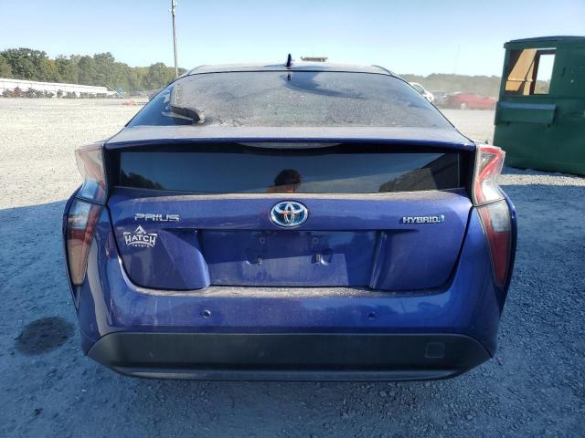 JTDKBRFU3H3567167 - 2017 TOYOTA PRIUS BLUE photo 6