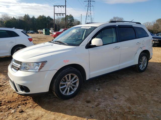 3C4PDCBG6FT600435 - 2015 DODGE JOURNEY SXT WHITE photo 1