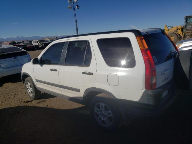 JHLRD78872C091786 - 2002 HONDA CR-V EX WHITE photo 2