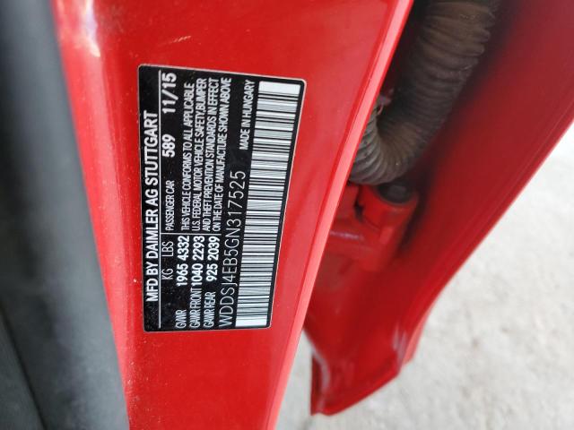 WDDSJ4EB5GN317525 - 2016 MERCEDES-BENZ CLA 250 RED photo 13