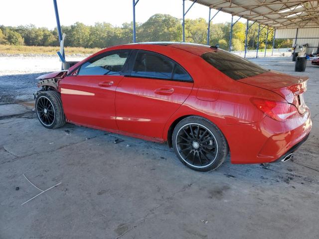 WDDSJ4EB5GN317525 - 2016 MERCEDES-BENZ CLA 250 RED photo 2