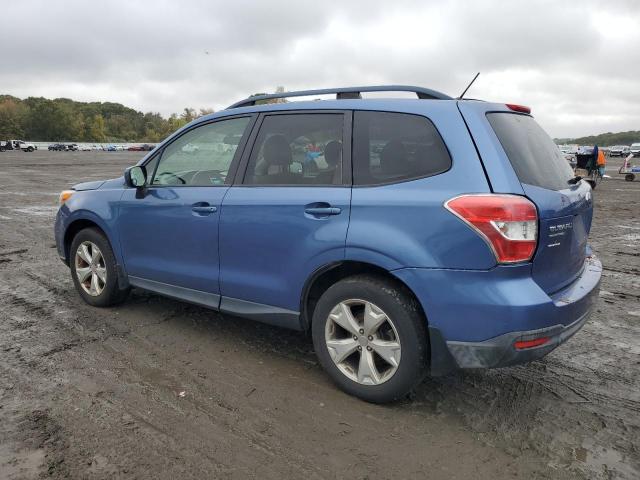 JF2SJADC1FH587594 - 2015 SUBARU FORESTER 2.5I PREMIUM BLUE photo 2