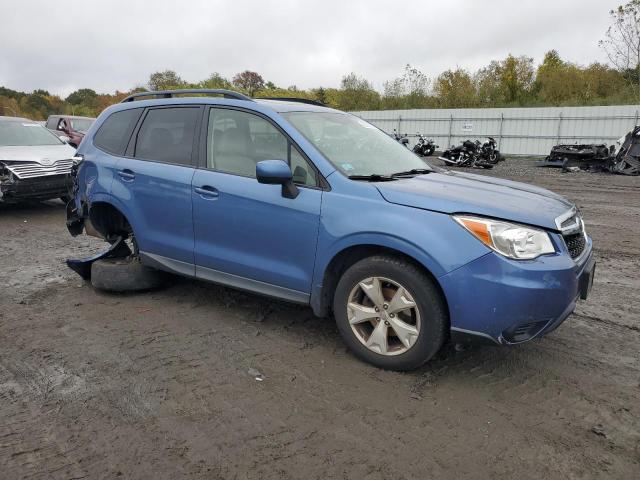 JF2SJADC1FH587594 - 2015 SUBARU FORESTER 2.5I PREMIUM BLUE photo 4